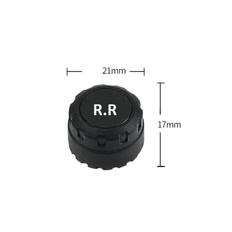 TPMS Car Tire Pressure Monitoring System With Clock – Solar-Powered for Real-Time Monitoring