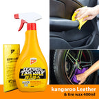 kangaroo Leather & tire wax for Car 400ml