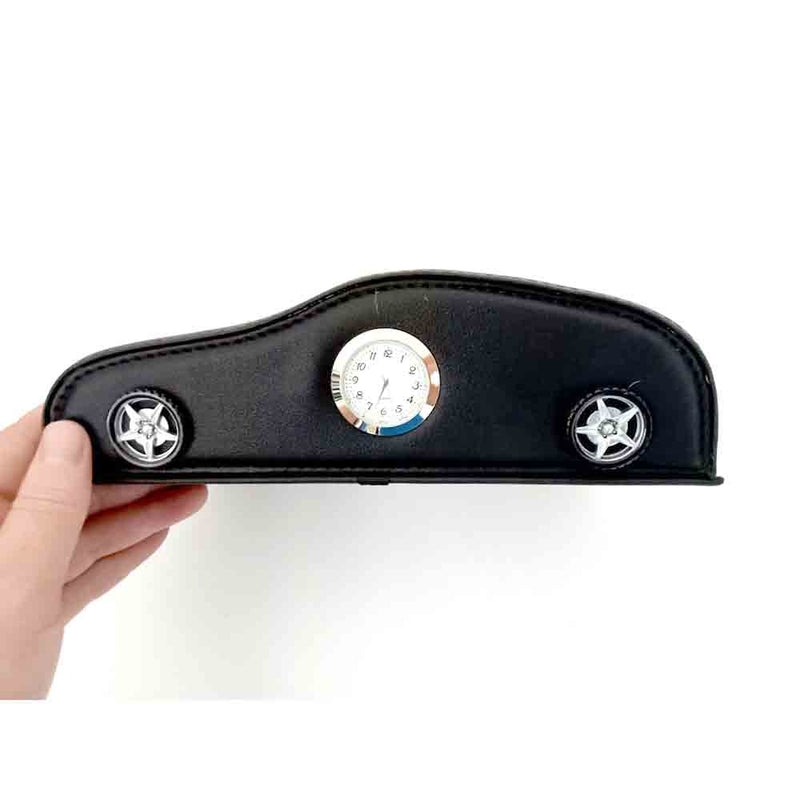 Car Shape Tissue box with Clock