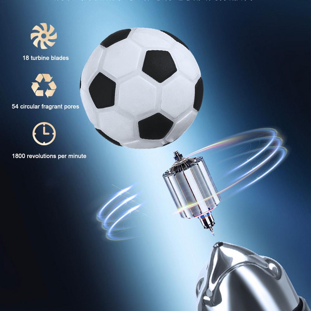 Car Solar Aromatherapy Rotating Sea Dolphin 360 degree Suspended Automatic Car Aromatherapy Perfume