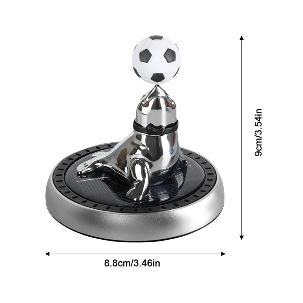 Car Solar Aromatherapy Rotating Sea Dolphin 360 degree Suspended Automatic Car Aromatherapy Perfume