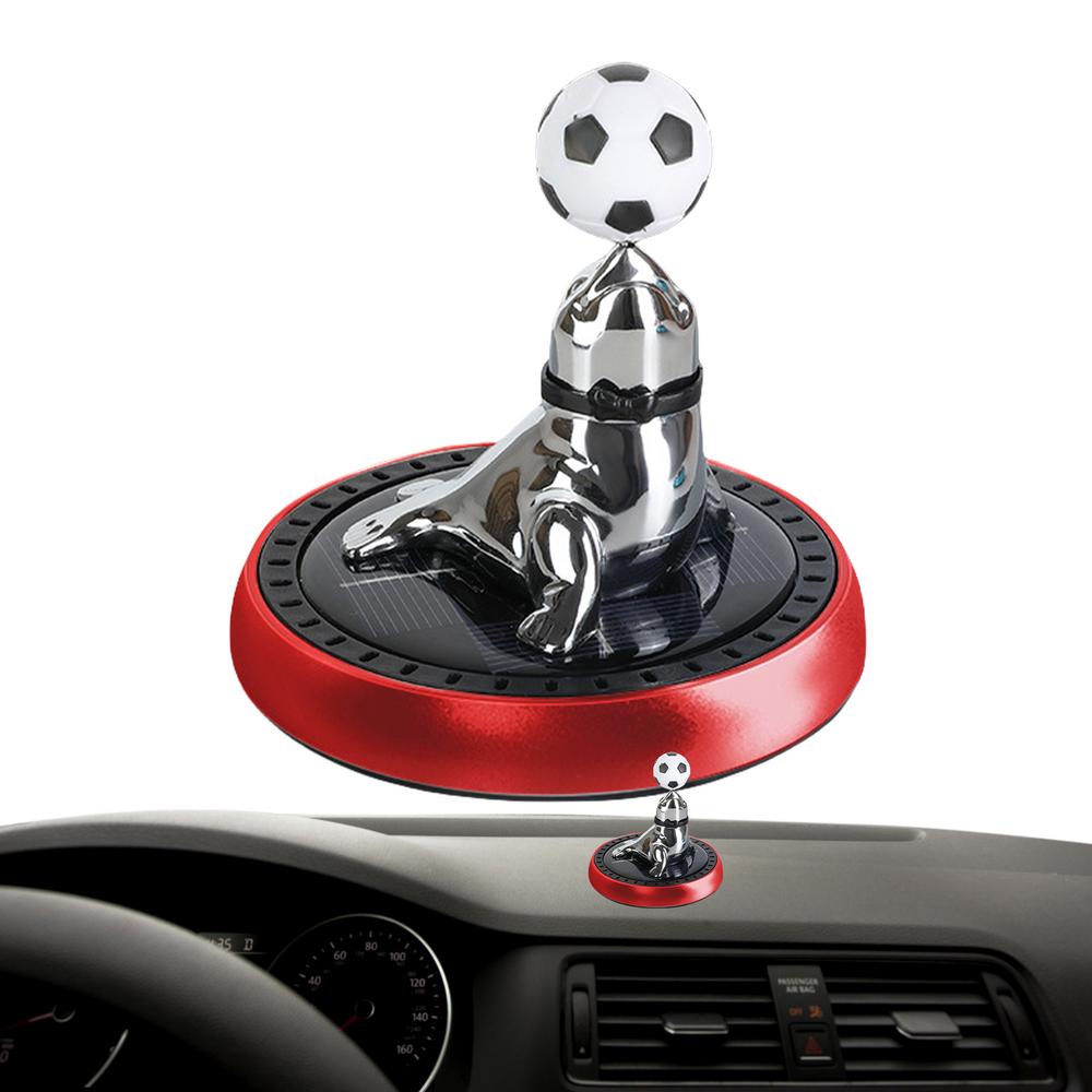 Car Solar Aromatherapy Rotating Sea Dolphin 360 degree Suspended Automatic Car Aromatherapy Perfume