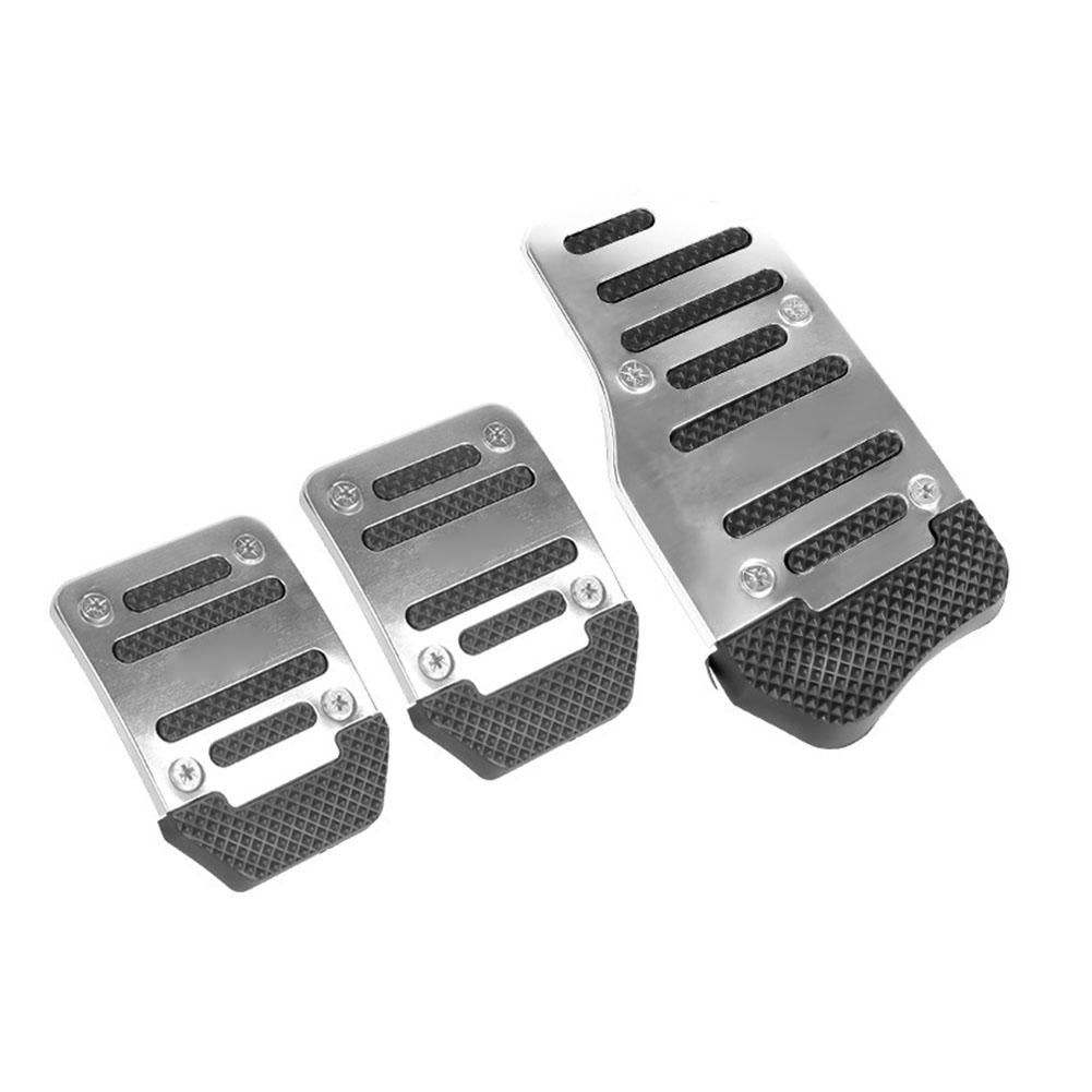 3 PCS Vehicle Anti-Slip Foot Pedal Cover