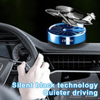 Car Air Freshener Stylish Solar Energy Airplane Rotating Air Freshener Decoration Auto Fragrance Vehicle Air Fresheners