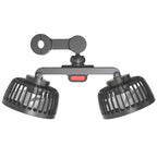 Car Rear Seat Fan with USB Port Easy Installation Just Plug and Play