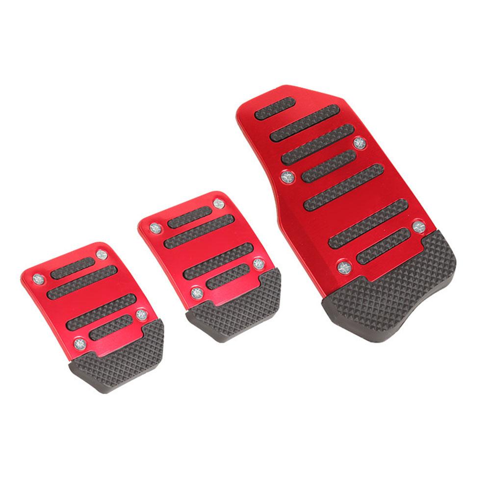3 PCS Vehicle Anti-Slip Foot Pedal Cover