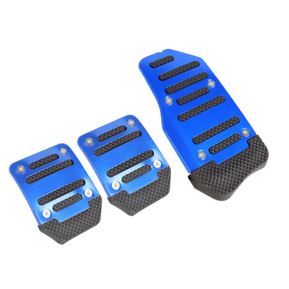 3 PCS Vehicle Anti-Slip Foot Pedal Cover