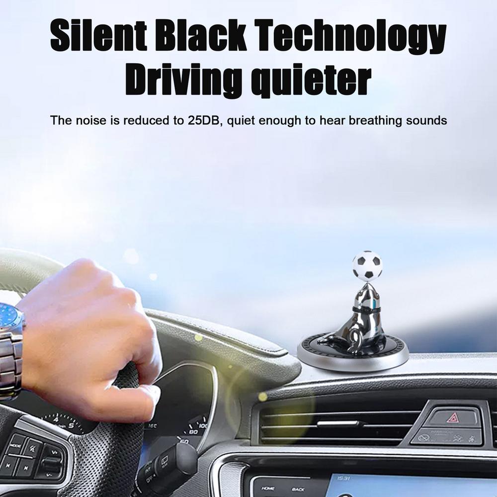 Car Solar Aromatherapy Rotating Sea Dolphin 360 degree Suspended Automatic Car Aromatherapy Perfume