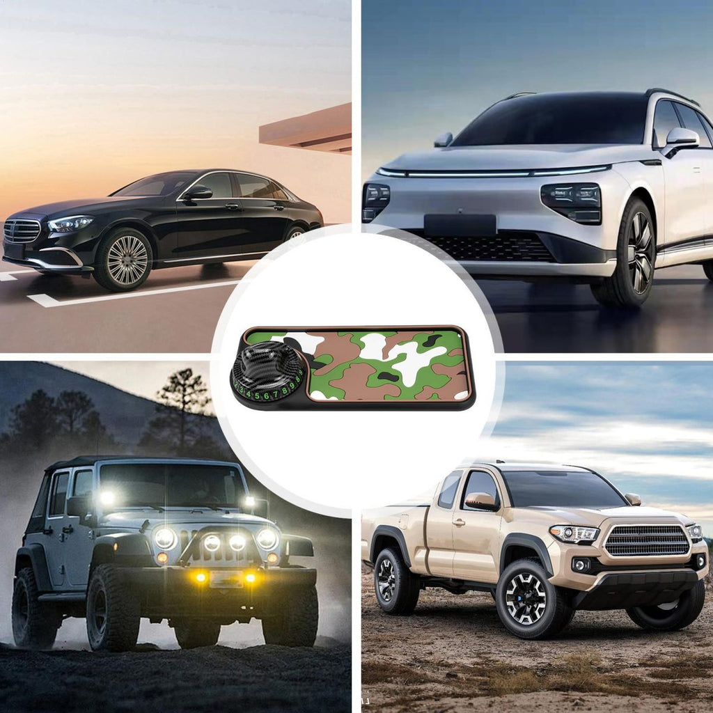 Car Army Design Three-In- Car Anti-Slip Mobile Mat