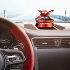 Car Metal Double Ring Best Solar Dashboard Perfume