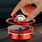 Car Metal Double Ring Best Solar Dashboard Perfume