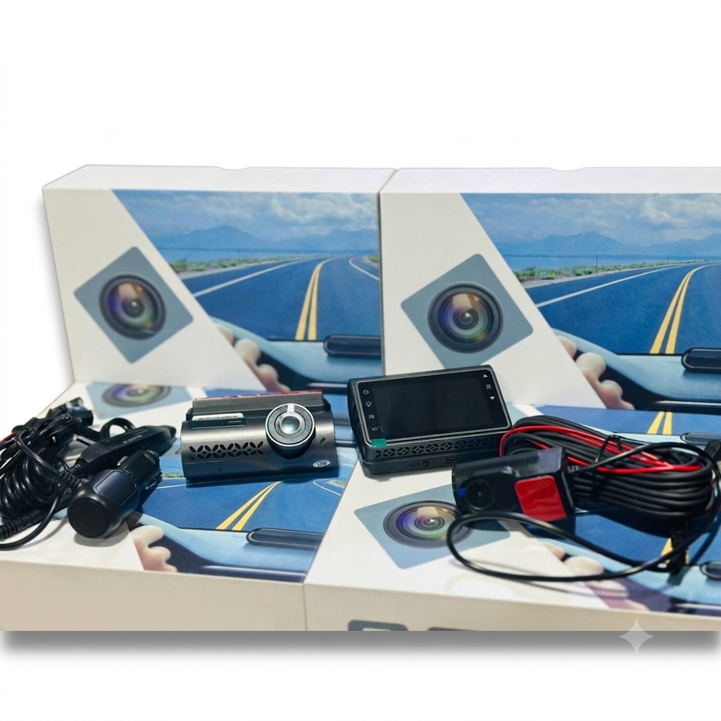 Car 4G Dash Camera – 1080P HD Recording with Night Vision