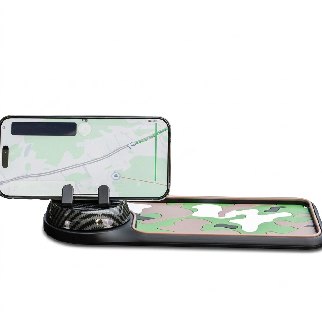 Car Army Design Three-In- Car Anti-Slip Mobile Mat