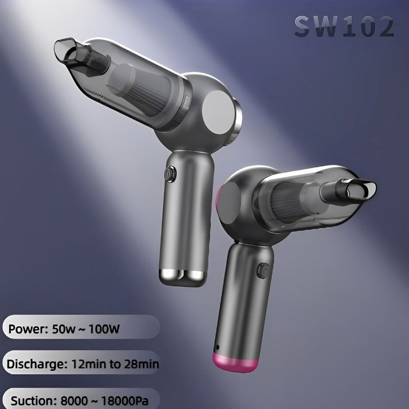 Saker SW-102 Vacuum Cleaner | Powerful 6 in 1 Wireless Vacuum Cleaner for Car