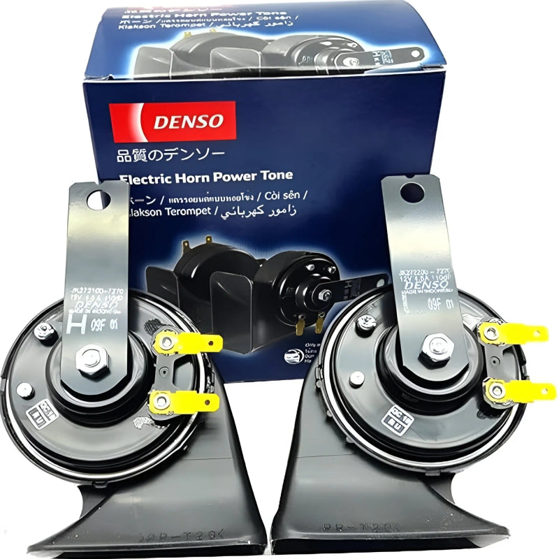 Original Denso Electric Horn | 12W Snail High-Performance Car Horn for Clear and Loud Sound