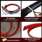 Car Universal Rear Wing Spoiler Light Flexible