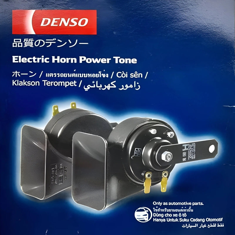 Original Denso Electric Horn | 12W Snail High-Performance Car Horn for Clear and Loud Sound