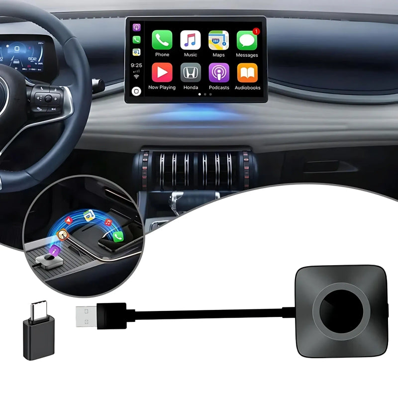 Yesido KM23 Wireless CarPlay Adapter – Plug and Play Convenience