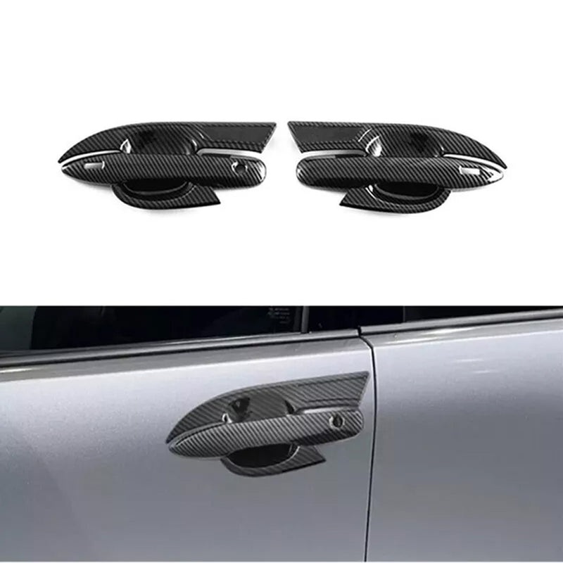 Carbon Fiber Door Handle Cover Kit – Stylish Look with Long-lasting Protection