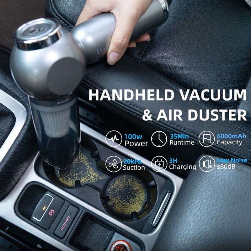 Saker SW-102 Vacuum Cleaner | Powerful 6 in 1 Wireless Vacuum Cleaner for Car