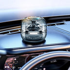 Rotating Car Air Freshener Solar Aromatherapy Diffuser Automobile Rotating Flexible Air Freshener Car Interior Accessories
