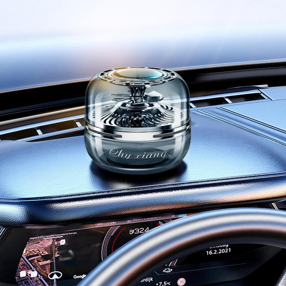 Rotating Car Air Freshener Solar Aromatherapy Diffuser Automobile Rotating Flexible Air Freshener Car Interior Accessories