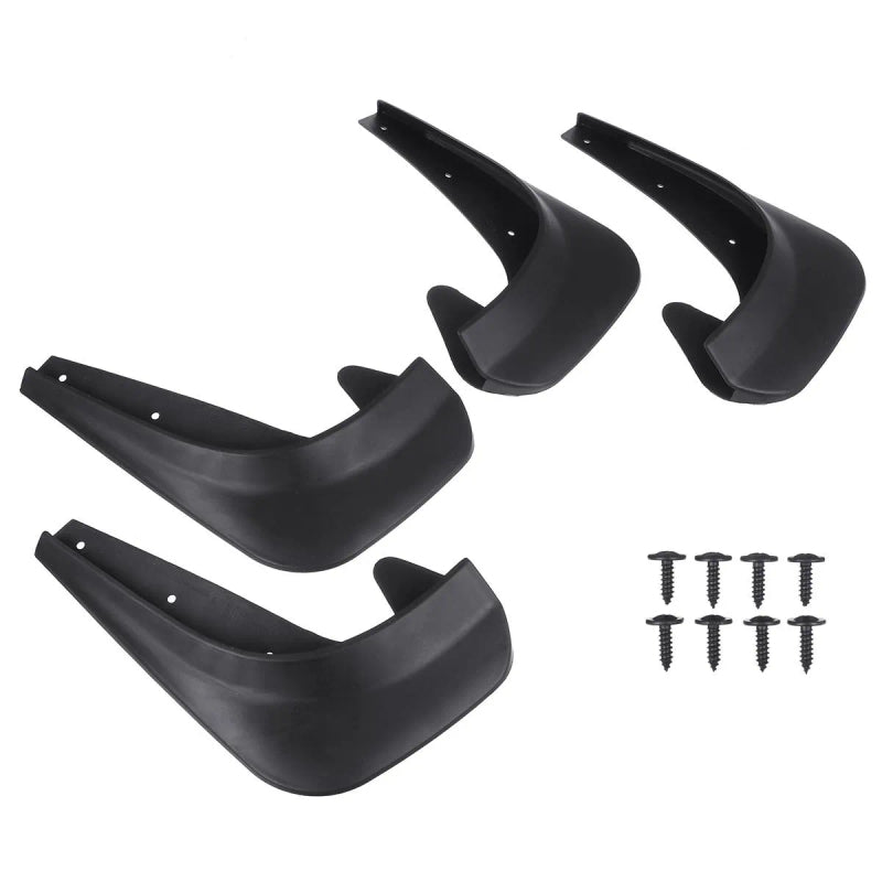 Universal Car Mud Guards – Flexible And Durable Mud Flaps for All Sedan Car 4 pcs Set