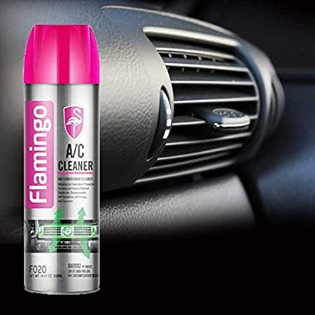 Flamingo Air Conditioner Cleaner, Flamingo A/C Pro Use For Car Office and Household 500ml