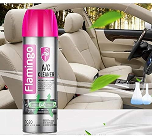 Flamingo Air Conditioner Cleaner, Flamingo A/C Pro Use For Car Office and Household 500ml