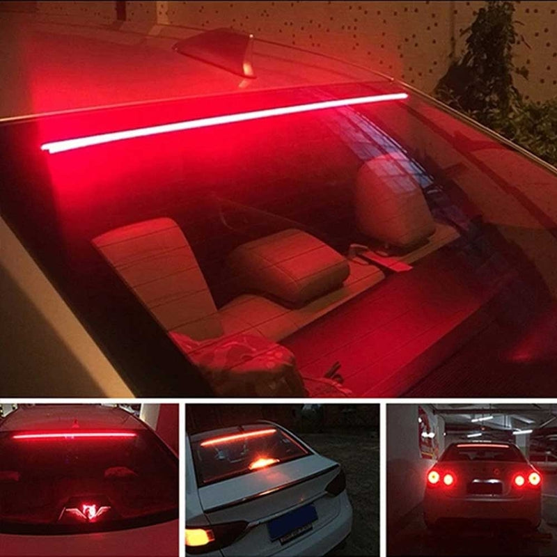 Car Universal Rear Wing Spoiler Light Flexible