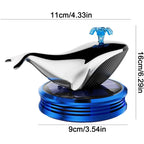 Whale Car Dashboard Aromatherapy Showpiece – Fun & Playing | Solar-Powered