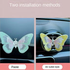 Elegant Car Moving Butterflies Fragrance 2pcs – Fresh Air with Moving Beauty