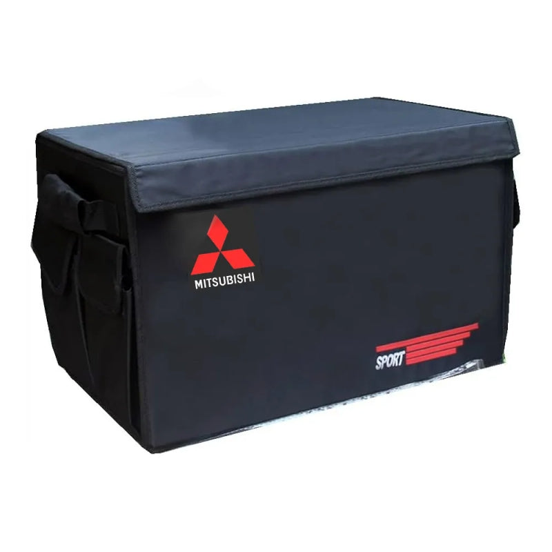 Premium Car Trunk Organizer | Foldable Car Storage Box with Multiple Compartments
