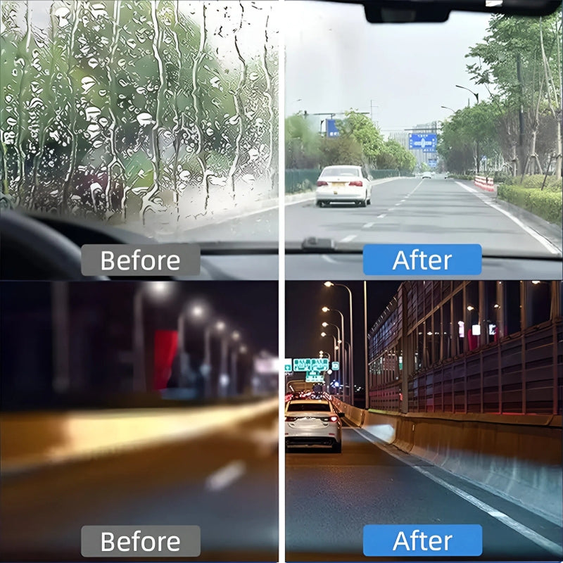 Oil Film Cleaning Brush – Effective Car Windshield Cleaner for Clear Vision