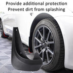 Universal Car Mud Guards – Flexible And Durable Mud Flaps for All Sedan Car 4 pcs Set
