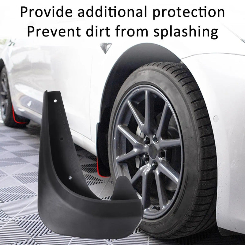Universal Car Mud Guards – Flexible And Durable Mud Flaps for All Sedan Car 4 pcs Set