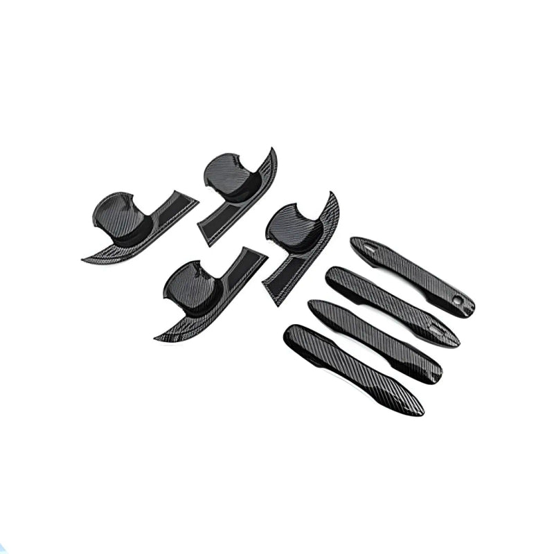 Carbon Fiber Door Handle Cover Kit – Stylish Look with Long-lasting Protection