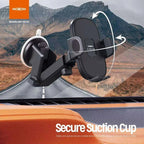 MOXOM MX-VS104 Car Mobile holder Dashboard And Glass Fittin