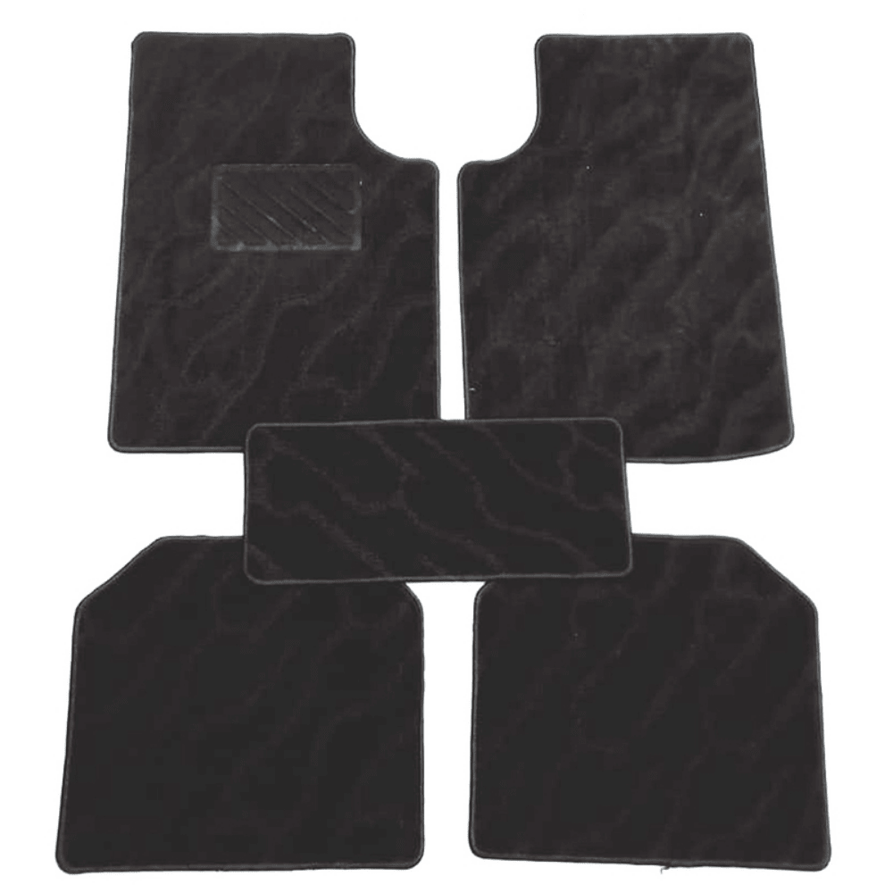 Premium Car Carpet Floor Mats Diamond Design Anti-Slip Backing 5D