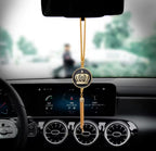 Car Hanging Decor Chain Crown