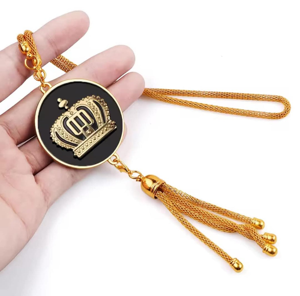 Car Hanging Decor Chain Crown