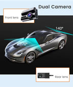 Car 4G Dash Camera – 1080P HD Recording with Night Vision
