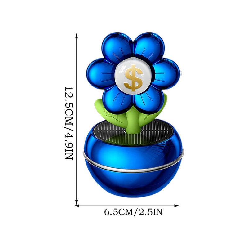 Car Solar Flower Dashboard Perfume – Long-Lasting Car Perfume