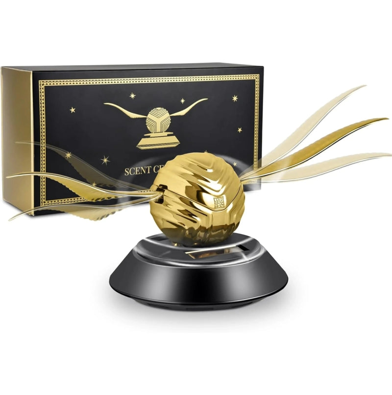 Car Gorgeous Solar Wings Air Freshener for Vehicle Interior Decoration-Car Diffuser for Car Home and Office