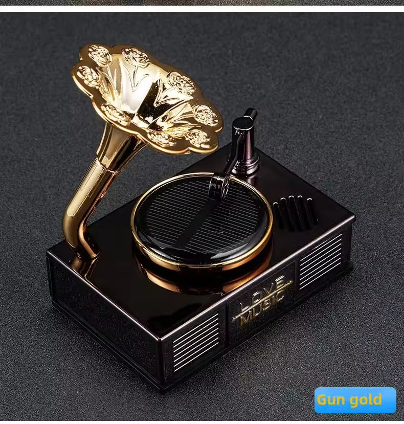 Car Music Box Perfume Car Phonograph Perfume Seat Retro Fragrance Fragrance Decoration