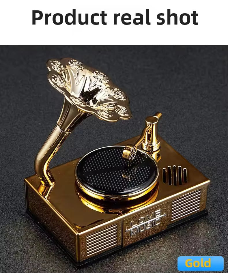 Car Music Box Perfume Car Phonograph Perfume Seat Retro Fragrance Fragrance Decoration