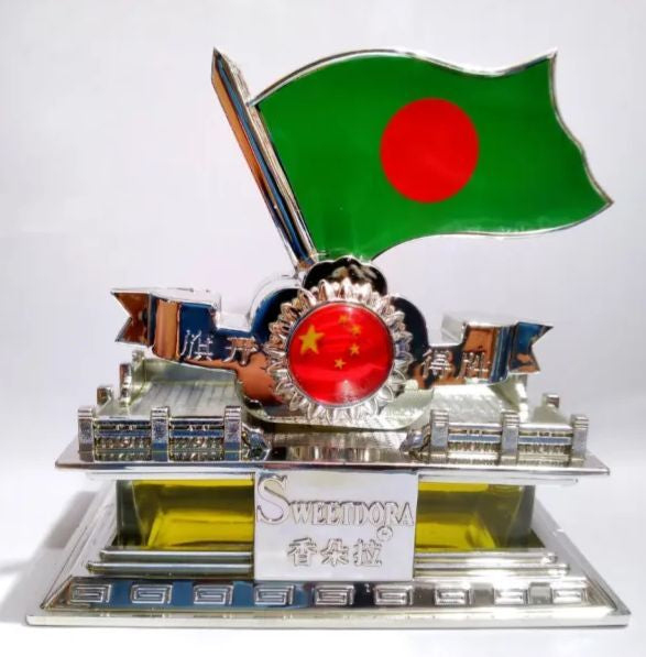 Stylish Bangladesh Flag Car Air Freshener – Perfect for Dashboard Display