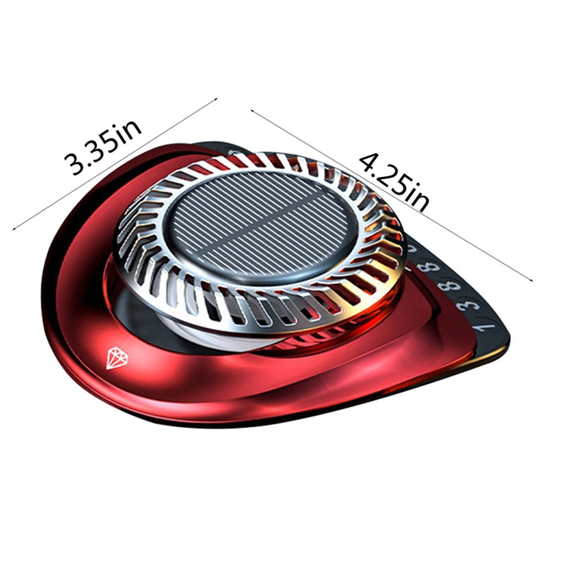Solar Car Air Freshener With Parking Card new model