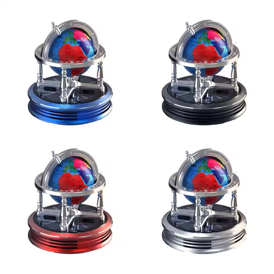 Solar Car Fragrance Globe – Eco-Friendly Air Freshener for Your Vehicle