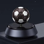 Car Solar Foot ball Showpiece With Car Air Freshener